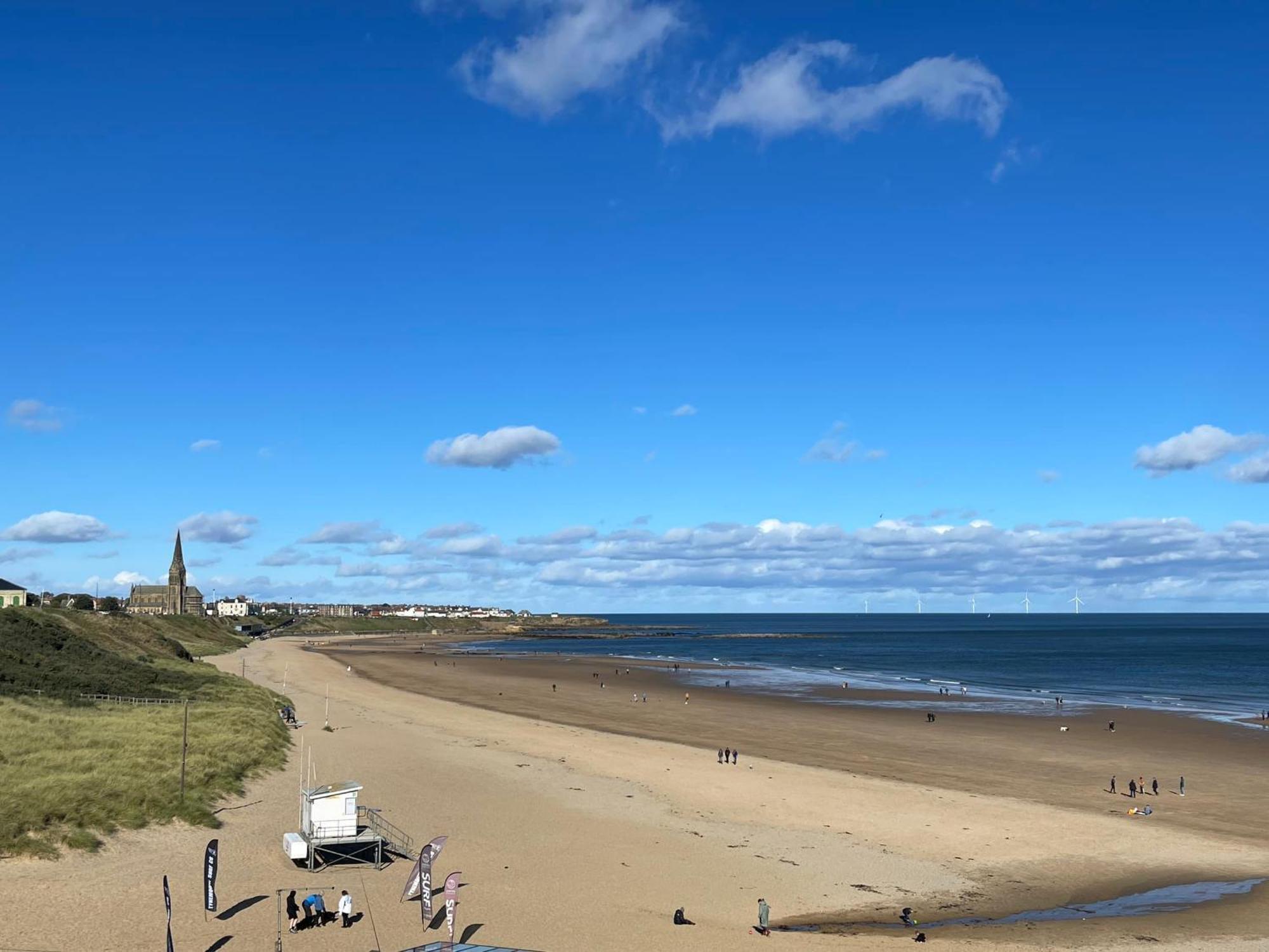 شقة Station Retreat Cullercoats Free Onsite Parking المظهر الخارجي الصورة